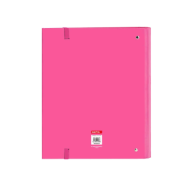 Safta Carpeta 4 Anillas con Recambio Fresa 27x32x3.5 cm