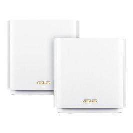 Asus ASUS ZenWiFi XT8 V2 AX6600 2 Pack (Ai Mesh WLAN System, WiFi 6, Tri-Band, 3x Gigabit LAN, 2.5G WAN, AiProtection, USB 3.0, 160 MHz) White Asus ASUS ZenWiFi XT8 V2 AX6600 2 Pack (Ai Mesh WLAN System, WiFi 6, Tri-Band, 3x Gigabit LAN, 2.5G WAN, AiProtection, USB 3.0, 160 MHz) White