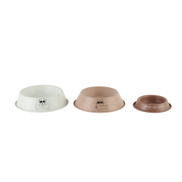 DKD Home Decor Bol Básico de Metal Beige Marrón 22 x 5 x 22 cm Set de 3 (4 Unidades) Precio: 74.50000008. SKU: B1ATMTR8W8