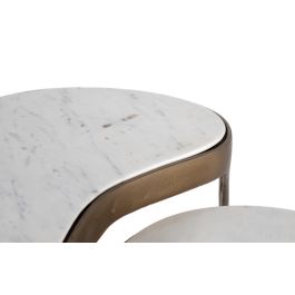 Giner y Colomer Lote de 2 Mesas Cilíndricas de Madera de Mango, Natural, 57CM y 41CM