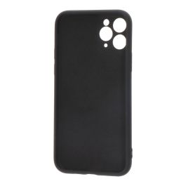 Carcasa negra de plástico soft touch para iphone 11 pro