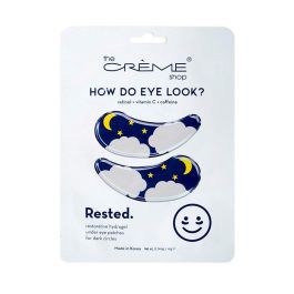 The Crème Shop Parches de Hidrogel Ojos Antiedad Revitalizantes con Retinol, Vitamina C y Cafeína para Ojeras, Arrugas e Hinchazón Precio: 3.78999951. SKU: S4513669
