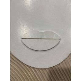 DKD Home Decor Cuadro Beige Blanco Estilo Escandi Lienzo Yeso Cara Abstracto 3 x 50 x 40 cm (4 Unidades)