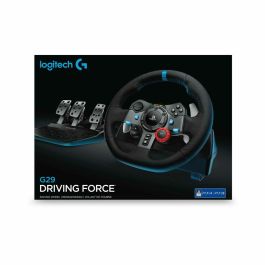 Logitech Volante G29 Driving Force - Force Feedback, Compatible con PS3/PS4/PC, Construcción Duradera