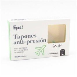 Eps! Tapón Antipresión Talla L, Protección Auditiva Reutilizable, 2 Unidades Precio: 13.98999943. SKU: B17AJXW5AX