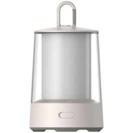 Xiaomi BHR7349GL Linterna de Camping a Pilas, LED, 230 lm, IP54, Batería Ión de Litio, Carga USB, Color Crema/Blanco