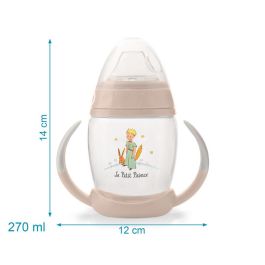 KioKids Vaso de Aprendizaje El Principito Step 1 para Bebé +6 Meses 270ml Beige