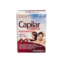 YNSADIET Capilar Complex 60 cápsulas para la salud del cabello con Biotina, Queratina, Sabal, Zinc y Cobre Precio: 15.95. SKU: B1G58MBNBT