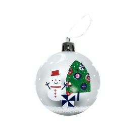 Bolas navidad 8cm pack 6 plata peppa pig "cosy corner" Bolas navidad 8cm pack 6 plata peppa pig "cosy corner"