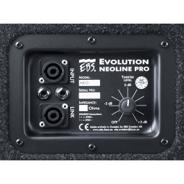 EBS Pantalla Bajo Neo 2X12" Tweeter 4 Ohm 600W