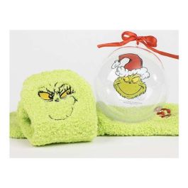 Calcetin antideslizante navideño the grinch ( talla 38-45) Calcetin antideslizante navideño the grinch ( talla 38-45)