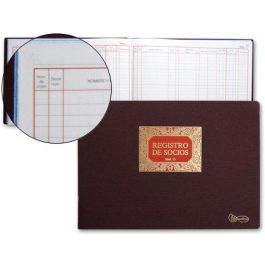 Miquelrius Libro contable n.13 apaisado, folio, 100 hojas, para registro de socios, tapa dura Precio: 19.49999942. SKU: B1JY5JVK95