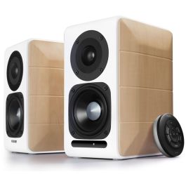 Edifier S880DB Altavoces 2.0 Multimedia Inalámbricos Bluetooth Madera/Blanco Hi-Res Audio para PC/TV/Gaming Precio: 292.49999977. SKU: S7803353