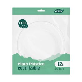 Set de 12 platos hondo rojo plástico económico 20.5 cm Algon (18 Unidades) Set de 12 platos hondo rojo plástico económico 20.5 cm Algon (18 Unidades)