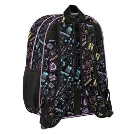 Mochila Escolar Monster High Negro 33 x 42 x 14 cm