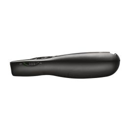Logitech R400 Presentador Inalámbrico con Puntero Láser Rojo, Controles Intuitivos de Diapositivas, Alcance 15m, Receptor USB Plug & Play