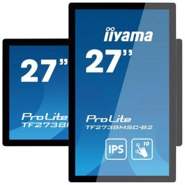 iiyama TF2738MSC-B2 Monitor Táctil de 27 Pulgadas Full HD LED IPS con HDMI, DVI y DisplayPort
