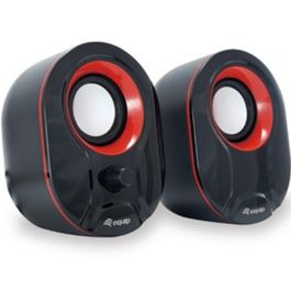 Equip Altavoces 2.0 245332 Negro, Sonido Potente, Conexión USB y Jack 3.5 mm, Ideal para PC Precio: 13.89000019. SKU: B1B2BE5EBD