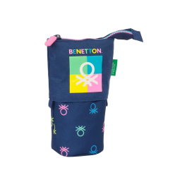 Estuche Cubilete Benetton Cool Azul marino 8 x 19 x 6 cm Precio: 7.79000057. SKU: B1BY9J84EA