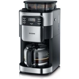 Severin 4810 Cafetera de filtro con molinillo integrado, Negro y acero inoxidable, 1000W, 1.4 L, Pantalla LCD, Temporizador y Aroma 3 niveles Precio: 143.79000031. SKU: S7168003
