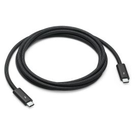 Apple Thunderbolt 4 Pro Cable (1.8 m) - Negro - Cable Activo USB-C a USB-C - 40 Gbps, 100W PD, compatible con USB4, Thunderbolt 3 Precio: 152.69000043. SKU: B169R7DZMT