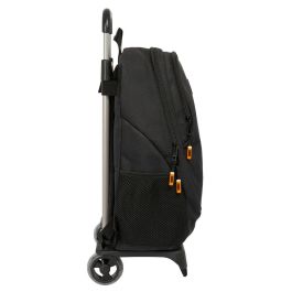 Mochila Escolar con Ruedas Munich Lagoon Negro 32 x 44 x 16 cm