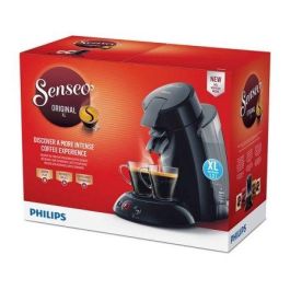 CAFETERA PHILIPS SENSEO ORIGINAL XL NEGRA - MONODOSIS - CREMA PLUS - DEPOSITO 1.2L - 1 BAR - PREPARA 2 TAZAS A LA VEZ - DESCONEXION AUTOMÁTICA CAFETERA PHILIPS SENSEO ORIGINAL XL NEGRA - MONODOSIS - CREMA PLUS - DEPOSITO 1.2L - 1 BAR - PREPARA 2 TAZAS A LA VEZ - DESCONEXION AUTOMÁTICA