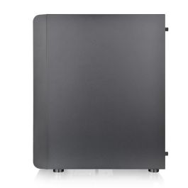Thermaltake S200 TG ARGB Caja Midi Torre para PC Negra con Panel Lateral de Cristal Templado e Iluminación ARGB