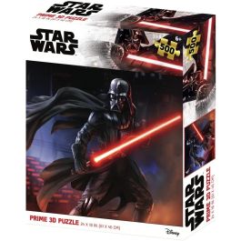 Prime 3D Puzle Lenticular 3D 500 Piezas Darth Vader Star Wars