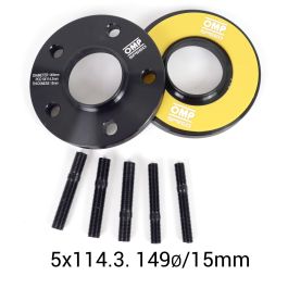 OMP OMPS08791501 Juego de Separadores de Ruedas 15 mm PCD 5x114.3