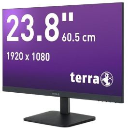TERRA 2427W V2 Monitor de 23.8" Full HD (1920x1080) VA 100Hz 5ms con HDMI, DisplayPort y USB-C, VESA, Negro