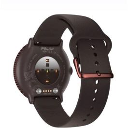 Polar Ignite 3 Smartwatch con GPS y Pantalla AMOLED, Correa de Cuero y Silicona, Marrón