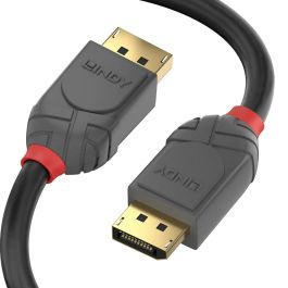 Lindy Cable DisplayPort 1.4 Anthra Line 1m, Soporte 8K 7680x4320@60Hz, 4K 4096x2160@144Hz, Contactos Oro 24K Precio: 10.58999986. SKU: B1B3582FSE