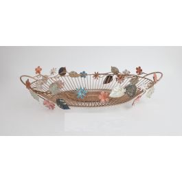 DKD Home Decor Centro de Mesa Metálico Multicolor Hojas 36 x 12.7 x 56 cm Precio: 26.94912. SKU: S3027737