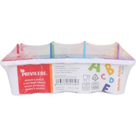 Privilege Molde para Polos de Hielo, 8 Unidades, 18.6 cm Largo x 10.6 cm Ancho x 7.1 cm Alto