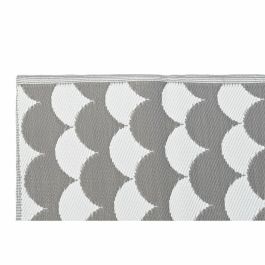 Alfombra DKD Home Decor Gris Blanco 210 x 1 x 150 cm (2 Unidades) Alfombra DKD Home Decor Gris Blanco 210 x 1 x 150 cm (2 Unidades)