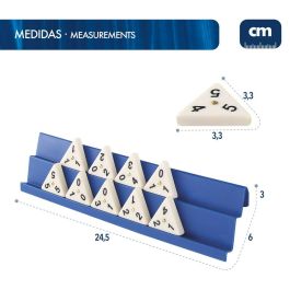 Juego de Mesa CB Games Rummi 24,5 x 3 x 6 cm (60 Piezas) (6 Unidades)