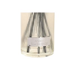 DKD Home Decor Item Home Ambientador Mikado Transparente Negro Cristal Bambu 11 x 11 x 47 cm Aroma Lino