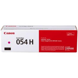 Canon 054H Cartucho de Tóner Láser Magenta Original 2300 Páginas Precio: 94.50000054. SKU: S8402864
