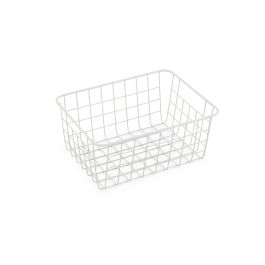 Cesta de metal organizadora Confortime 28x22x12.5 cm (12 Unidades)