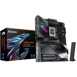 GIGABYTE Z890 AORUS MASTER Placa Base Intel Z890 LGA 1851 ATX para Core Ultra (Serie 2) DDR5 Wi-Fi 7 LAN 10GbE Precio: 575.50000035. SKU: B1AF6VS3XQ
