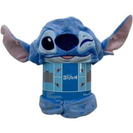 Stitch Manta Polar con Capucha 3D AUC1742494039302 Infantil Ultra Suave 120 x 150 cm Precio: 36.58999949. SKU: B1J6KB6PAR