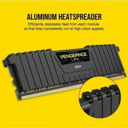 Corsair CMK16GX4M2D3600C16 Kit Memoria RAM Vengeance LPX DDR4 16 GB (2x8GB) 3600 MHz CL16 DIMM 1.35V Corsair CMK16GX4M2D3600C16 Kit Memoria RAM Vengeance LPX DDR4 16 GB (2x8GB) 3600 MHz CL16 DIMM 1.35V