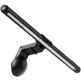 ASUS ALB01 ROG Aura Barra de Luz para Monitor - Control de Energía LED, Instalación Simplificada, Color Negro