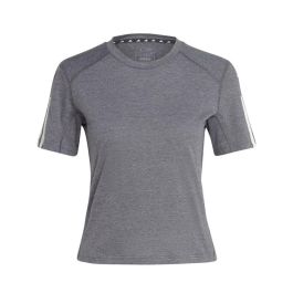 Camiseta de Manga Corta Mujer Adidas 3-Stripes Essentials Gris claro 6