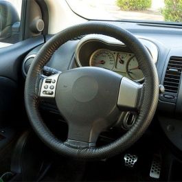 Funda Volante Negra Cosida CS6 INT30181 Cuero Sintético Ajuste Universal Precio: 10.78999955. SKU: B14RMY3NP8