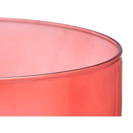 Jarrón de Cristal Cilíndrico Giftdecor - 15 cm de diámetro x 50 cm de alto, Color Teja Jarrón de Cristal Cilíndrico Giftdecor - 15 cm de diámetro x 50 cm de alto, Color Teja