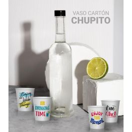Algon Set 40 Vasos Cartón Chupito 50cc (36 Unidades)