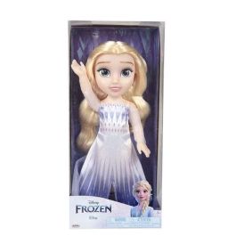 Jakks Pacific Muñeca Elsa Disney Frozen 38 cm, para niños de 3 años o más, material PVC