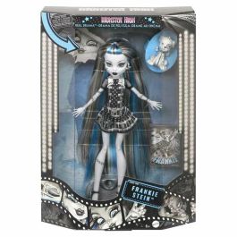 Mattel Muñeca Monster High Reel Drama Frankie en blanco y negro